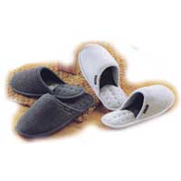 Terry Pillowstep Clog Charcoal and Light Grey Medium