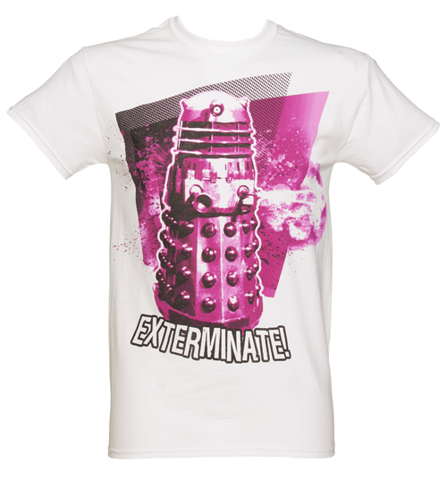 White Dalek Exterminate Doctor Who