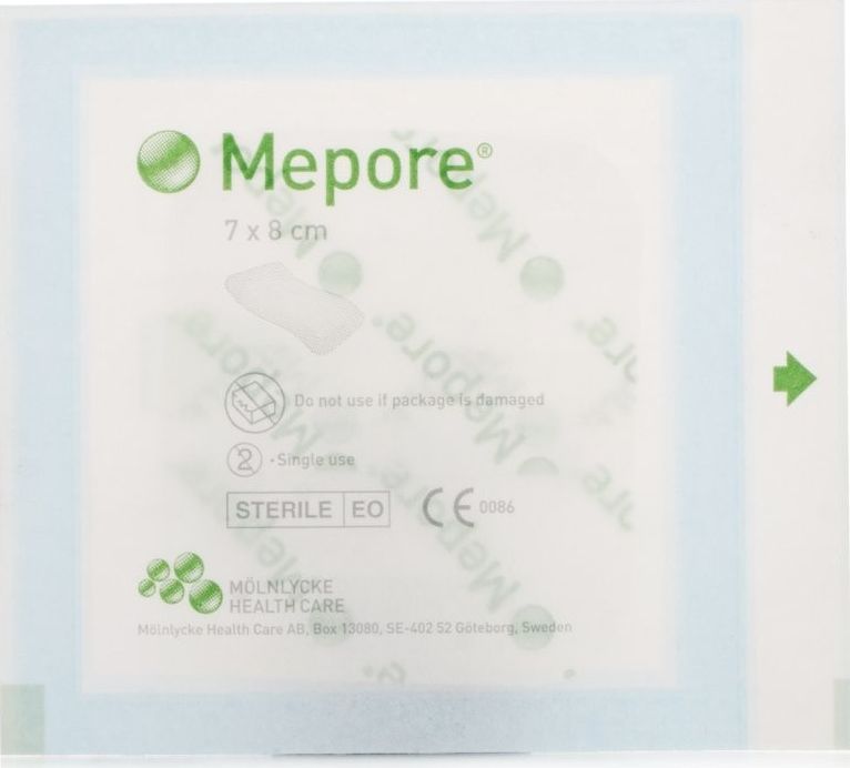 Mepore, 2102[^]0007770 Self-Adhesive Dressing 7x8cm - 55 Pack