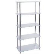 Mercury 5 shelf bookcase