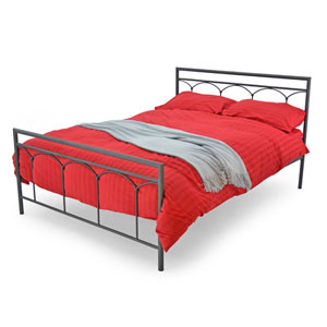 Kent 3FT Single Metal Bedstead