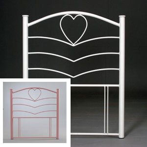 Love 3FT Single Metal Headboard