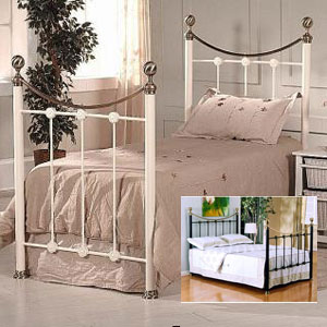 Oxford 5FT Kingsize Metal Bedstead