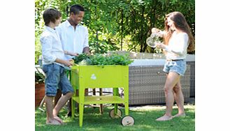 Metal Grow Table with Wheels