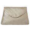 lic Woven Clutch