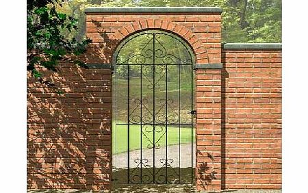 Metpost Ludlow Scroll Tall Steel Gate - 77x180cm