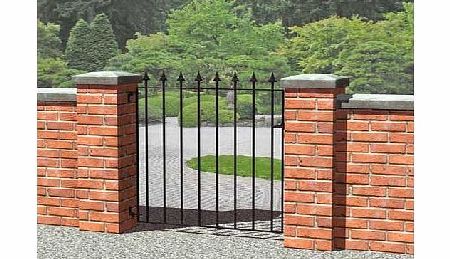 Metpost Montford Spear Top Single Steel Gate -