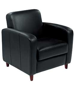 Leather Chair - Black