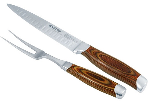 Meyer Prestige Anolon Brunello Carving set