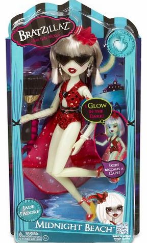 Bratzillaz - Midnight Beach Glow in the Dark Jade Jadore With Accessories