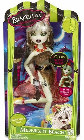 Bratzillaz - Midnight Beach Glow in the Dark Sashabella Paws With Accessories