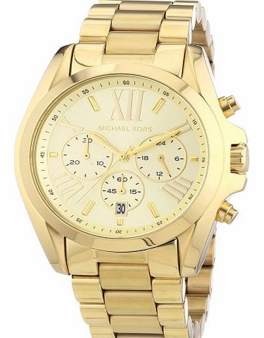 Michael Kors Womens Quartz Watch Bradshaw MK5605 with Metal Strap