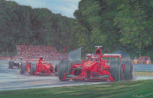 John Saunders Monza 1-2 Print