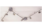 30840 / Asteroid GU10 Mains Voltage 6 Light Triple Bar Spotlight