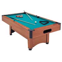 7ft Prestige American Pool Table Green Cloth