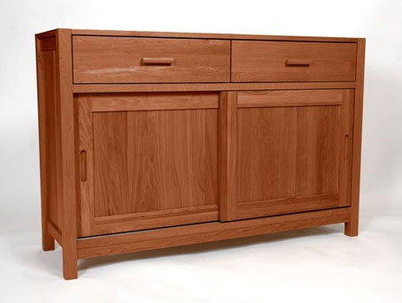 milan Dark Oak Sideboard or Dresser Base -