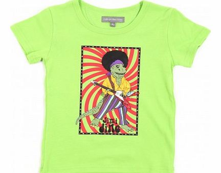 Jimi Dino T-shirt - Green `2 years