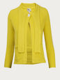 MILLY KNITWEAR YELLOW S MY-T-NK06268