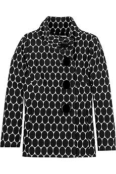 Oval dot print jacket