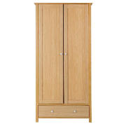 2 Door 1 Drw Robe Oak