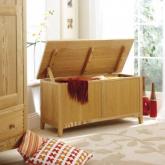 blanket box - natural