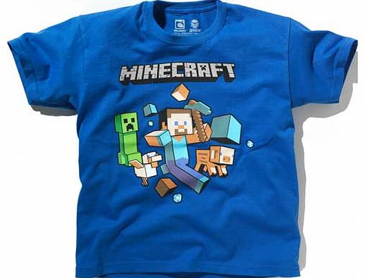 Boys Blue T-Shirt - 10-11 Years