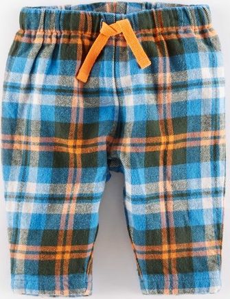 Mini Boden, 1669[^]34960542 Brushed Check Baggies Blue Mini Boden, Blue