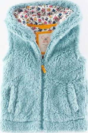 Mini Boden Cosy Gilet Powder Blue Mini Boden, Powder Blue