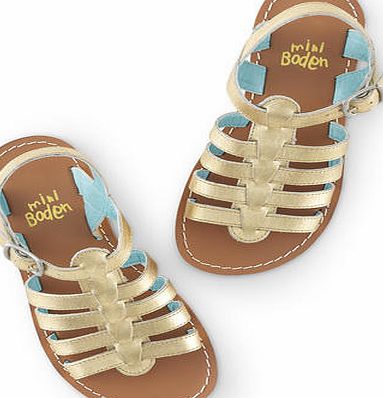 Mini Boden Gladiator Sandals Gold Mini Boden, Gold 34524959