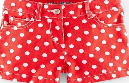 Mini Boden Heart Pocket Shorts Coral Mini Boden, Coral