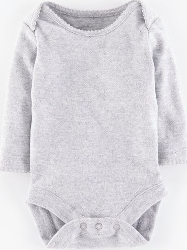 Mini Boden Pointelle Body Grey Mini Boden, Grey 34986083