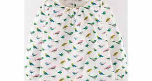 Mini Boden Pretty Printed Top, Multi Garden Birds 34208629