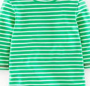 Mini Boden Rash Vest, Pea Stripe 34503540