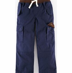 Mini Boden Rib Waist Cargos, Blue 34330035