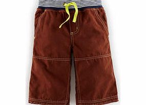 Mini Boden Rib Waist Shorts, Reef,Basil,Sand,Nut,Denim