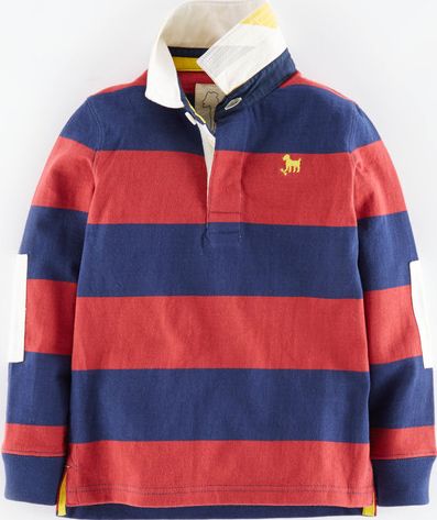 Mini Boden Rugby Shirt Sail Red/Navy Mini Boden, Sail