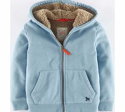 Mini Boden Shaggy Lined Hoody, Sky 34423814