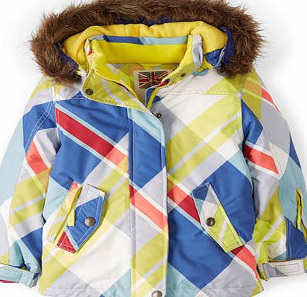 Mini Boden Snow Jacket Navy Check Mini Boden, Navy Check