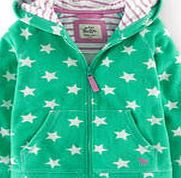 Mini Boden Towelling Zip-through, Lido Star 34514075