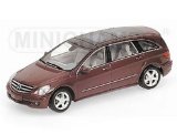 Mercedes Benz R Class 2006 metallic red 1:43 scale model car