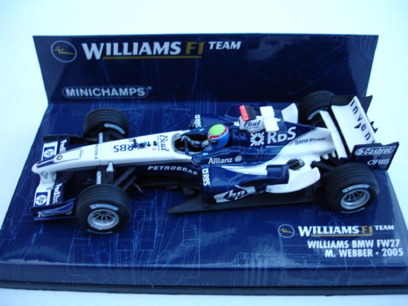 Williams BMW FW27 2005 - M.Webber in Blue/White