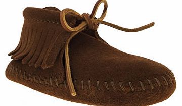 Minnetonka kids minnetonka brown classic fringed girls