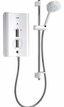 Escape 9.8kW Electric Shower - White