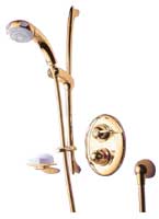 Fino Thermostatic Shower (High Pressure Systems) BIV - Gold