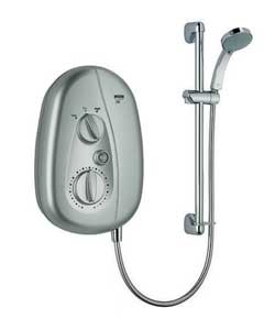 Go Satin Chrome 8.5kW Electric Shower