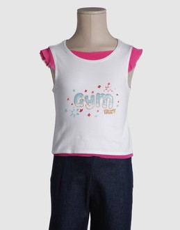 TOPWEAR Sleeveless t-shirts GIRLS on YOOX.COM