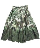 Funky Retro Skirt Olive (14)