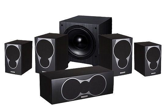 MX1 Full 5.1 Speaker Package - Cherry