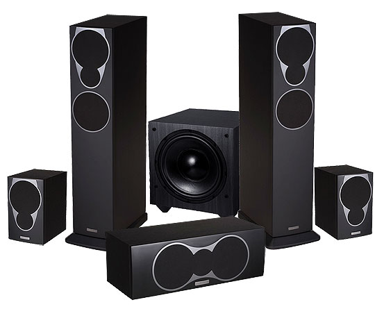 MX3 Full 5.1 Speaker Package - Cherry