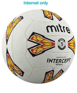 Intercept White Netball - Size 5